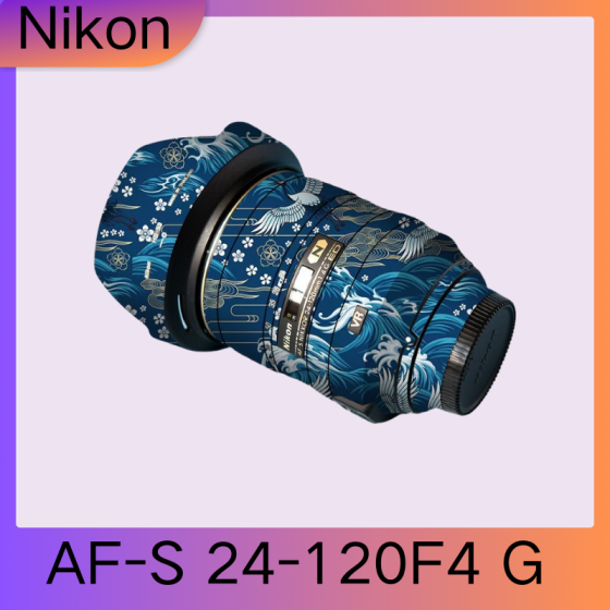 Lentes Nikon AF-S24-120F4 G  - Pele câmera, adesivo câmera - com alta resistência a arranhões, à prova d'água e com design elegante.